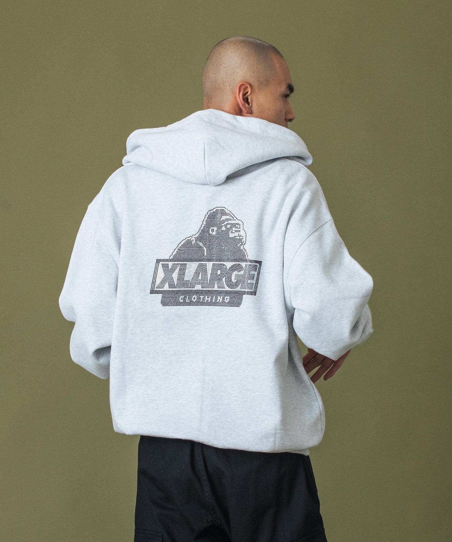 RHINESTONE OG ZIP HOODED SWEATSHIRT – calif（カリフ）公式サイト