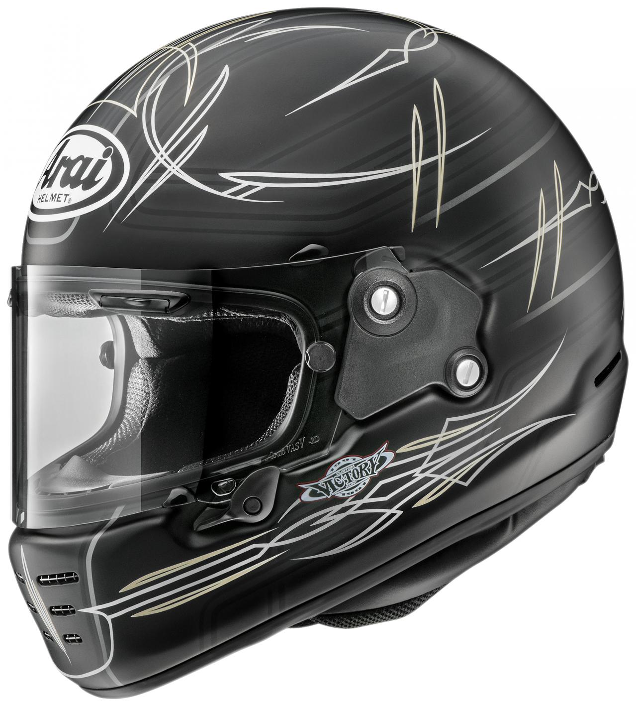デザイナーシリーズ第三弾！ ARAI RAPIDE-NEOにカスタムペイント感満点