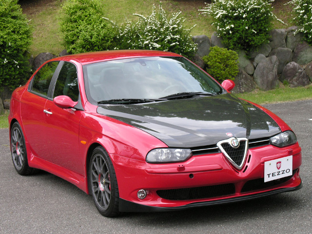 現在生産を終了しています※ TEZZO エアロパーツ for アルファ156GTA