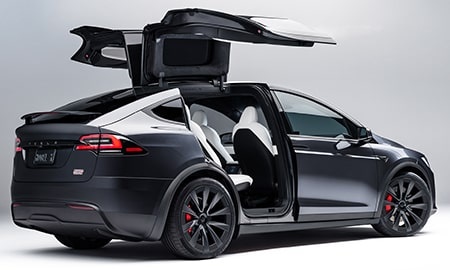 モデルX（テスラ）トライモーターAWD プラッド（2023年5月