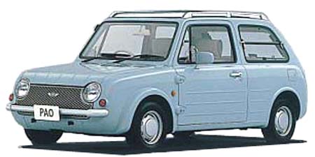 パオ（日産）パオ キャンバストップ（1989年1月）｜カタログから中古車