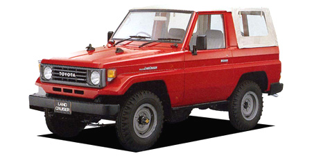 ランドクルーザー70（トヨタ）ZX 2ドア（FRP）（1990年1月