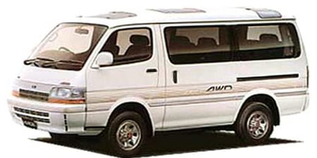 ハイエースワゴン（トヨタ）デラックス（ロング）（1992年5月