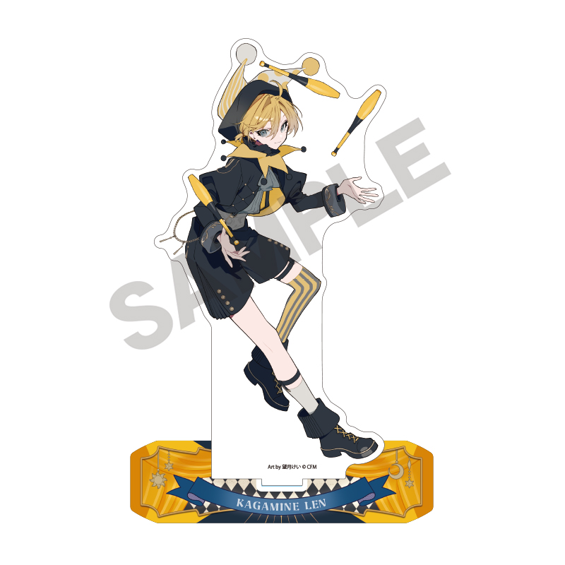 初音ミク_アクリルスタンド 鏡音レン ブラックサーカス | 公式グッズ