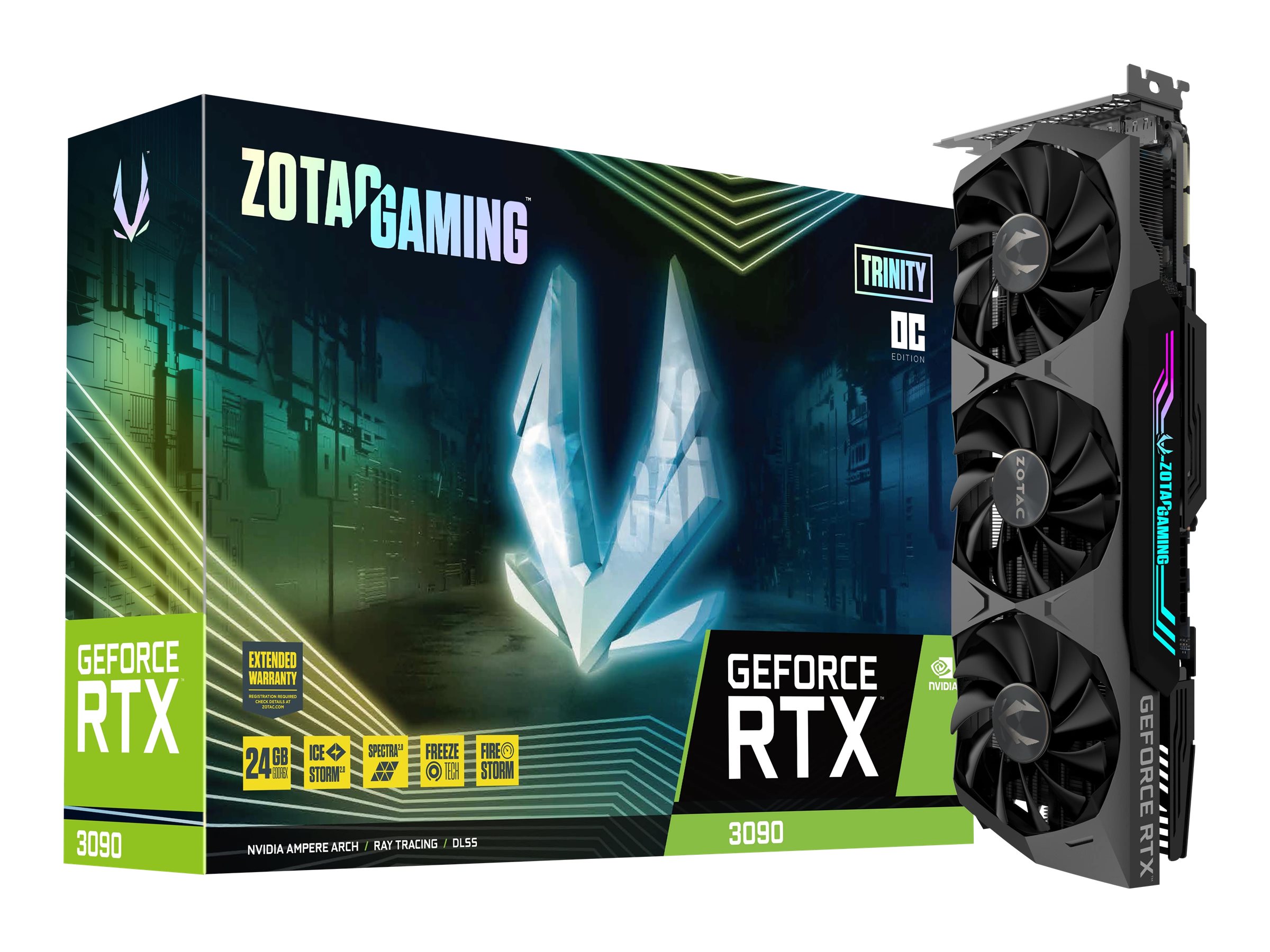 ZOTAC GAMING GeForce RTX 3090 Trinity OC | Overview, Specs