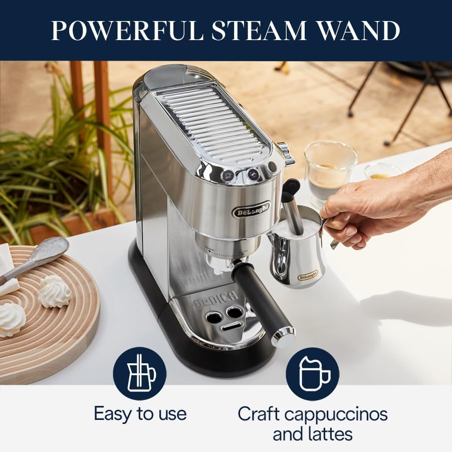 De'Longhi EC680M Espresso, Stainless Steel, Silver | BigEasyMart.com