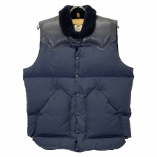 銀座本店で、ロッキーマウンテンフェザーベッドのブラウン×ネイビーの