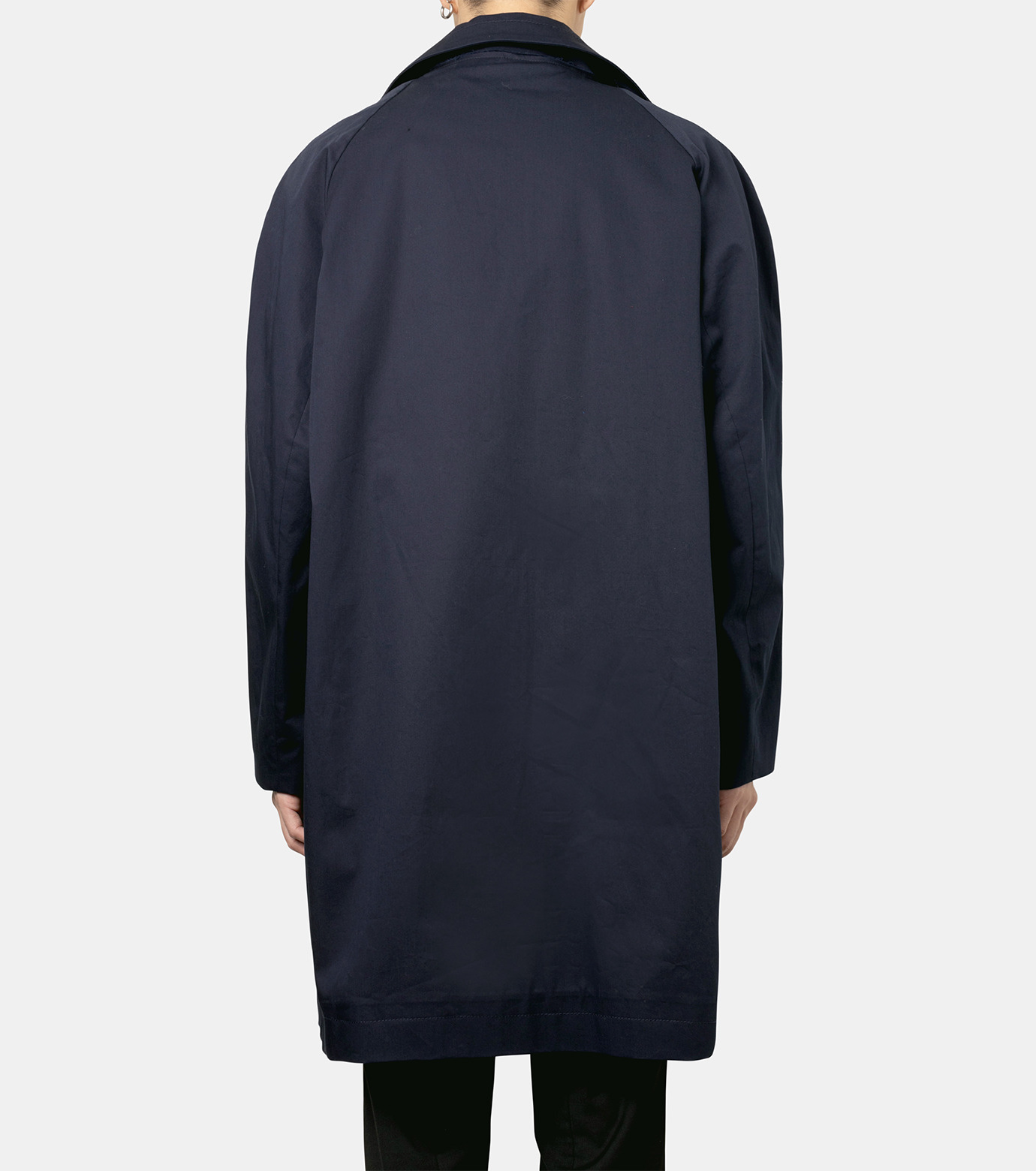 マリナ・イー - MARINA YEE | MY 2Gender Overcoat-Navy-2の通販