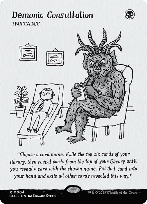 Demonic Consultation (Secret Lair Countdown) (#0004) | Secret Lair