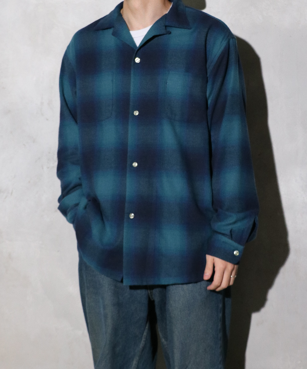 TOWNCRAFT / 60S LOOP COLLAR NEL OMBRE SHIRTS – C.E.L.STORE NOTE