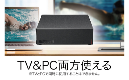 BUFFALO 外付けハードディスク 4TB 外付け HDD 録画用外付けHDD 録画用