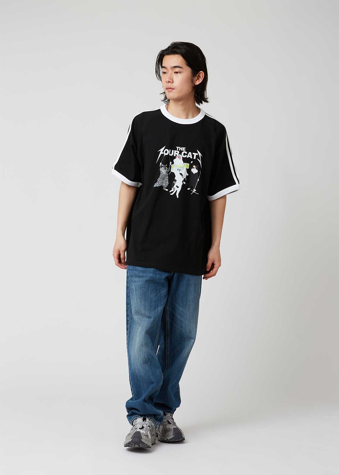 ザ フォーキャッツ バンド｜ラインTシャツ｜ユニセックス｜グラニフ