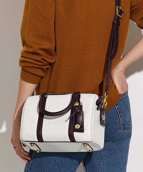 COACH（コーチ）の「ルビー サッチェル 25 カラーブロック（ショルダー