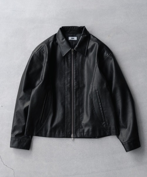 SINSS（シンス）の「Seam line zip blouson / シームラインジップ
