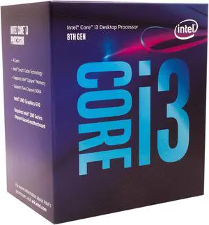 Intel Core i3 8th Gen - Core i3-8300 Coffee Lake Quad-Core 3.7 GHz