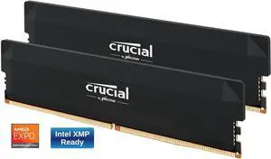 Crucial Pro Overclocking 32GB (2 x 16GB) DDR5 6400 (PC5 51200