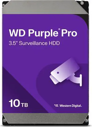 WD Purple 6TB Surveillance Hard Disk Drive - 5400 RPM Class SATA