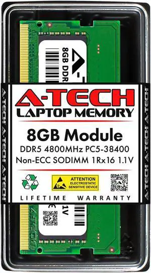 Kingston 16GB DDR5 SDRAM Memory Module - For Notebook - 16 GB