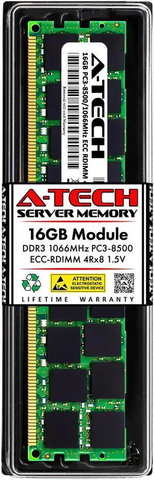 Kingston 64GB (4 x 16GB) ECC Registered DDR4 2133 (PC4 17000