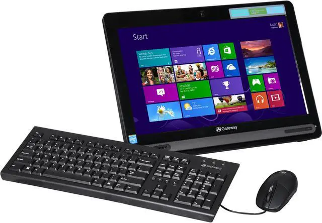 Refurbished: Gateway ZX4665-UW30 19” All in One Desktop PC with