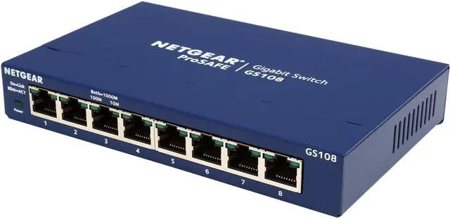 NETGEAR ProSafe 8-Port Gigabit Ethernet Desktop Switch - Newegg.com