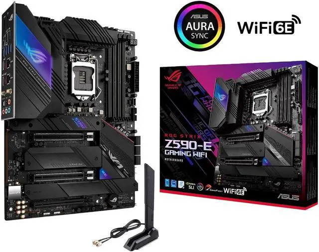 ASUS ROG Strix Z590-E Gaming WiFi 6E LGA 1200 (Intel 11th/10th Gen