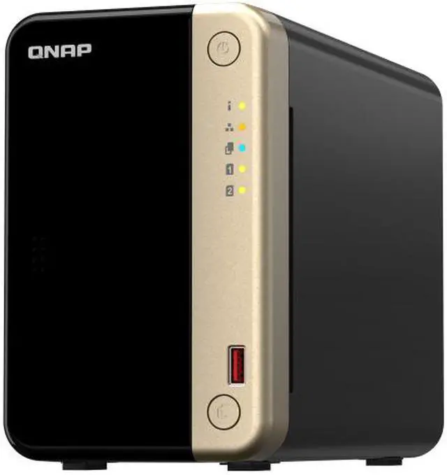 QNAP TS-264 2-Bay High-Performance Desktop NAS. Intel 4C/4T