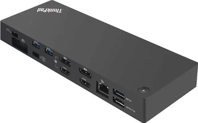 Lenovo Black 40ANY230US Thunderbolt 3 Workstation Dock Gen 2