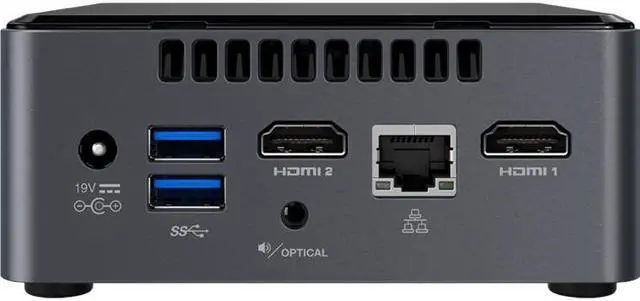 Intel NUC NUC7CJYH Desktop Computer - Intel Celeron J4005 2 GHz