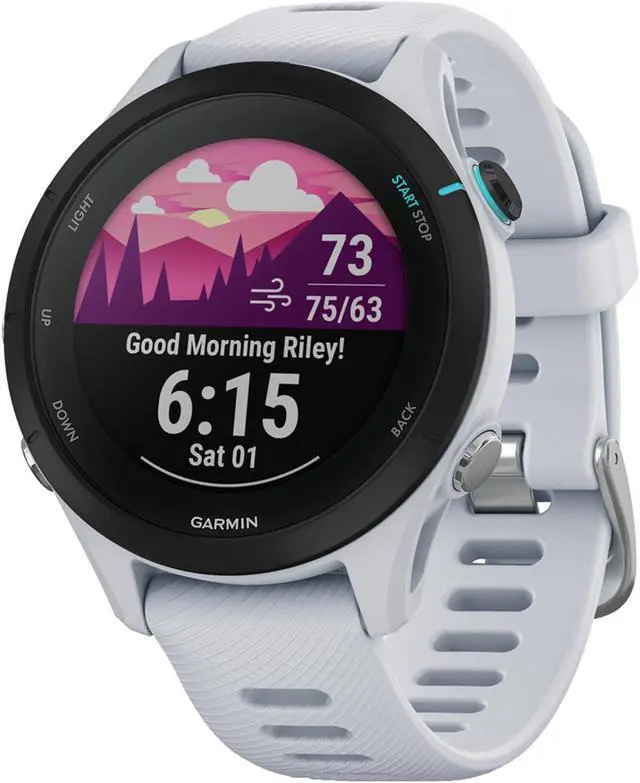 Garmin Forerunner 255S Music, Whitestone | Smart Watch 010-02641