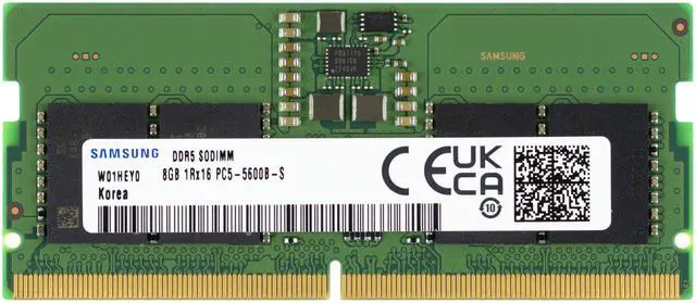 Samsung M425R1GB4PB0-CWM 8GB DDR5 5600MHz PC5-44800 SODIMM Non-ECC