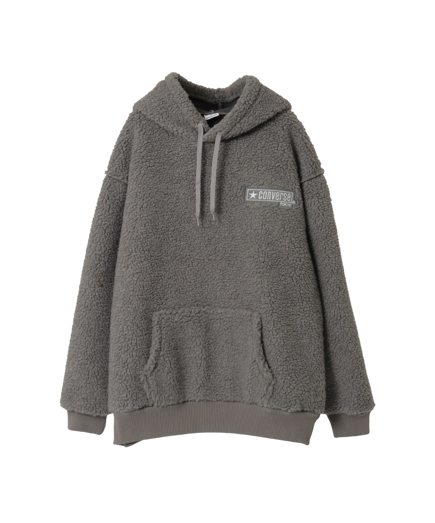 over print】SIGN GIRL BONDING BOA HOODIE｜CONVERSE TOKYO