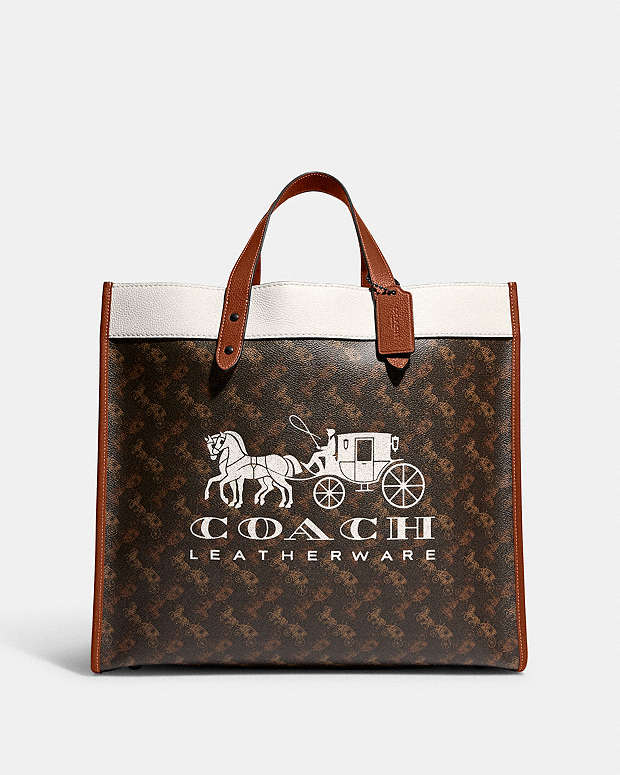 公式】COACH – コーチ | フィールド トート 40 ウィズ ホース アンド