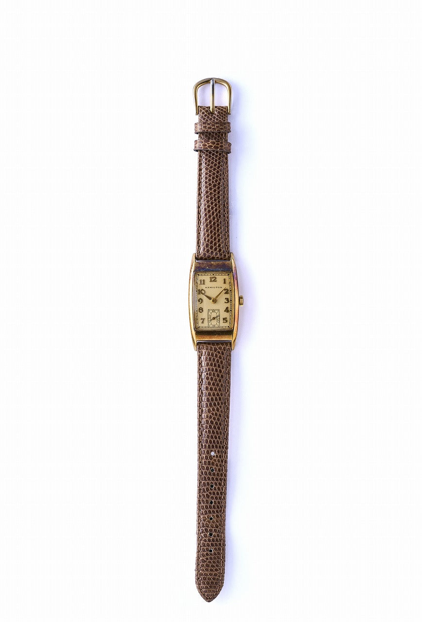 1930s 後期 HAMILTON “SUTTON” 18Kスモセコ手巻きウォッチ【5営業日