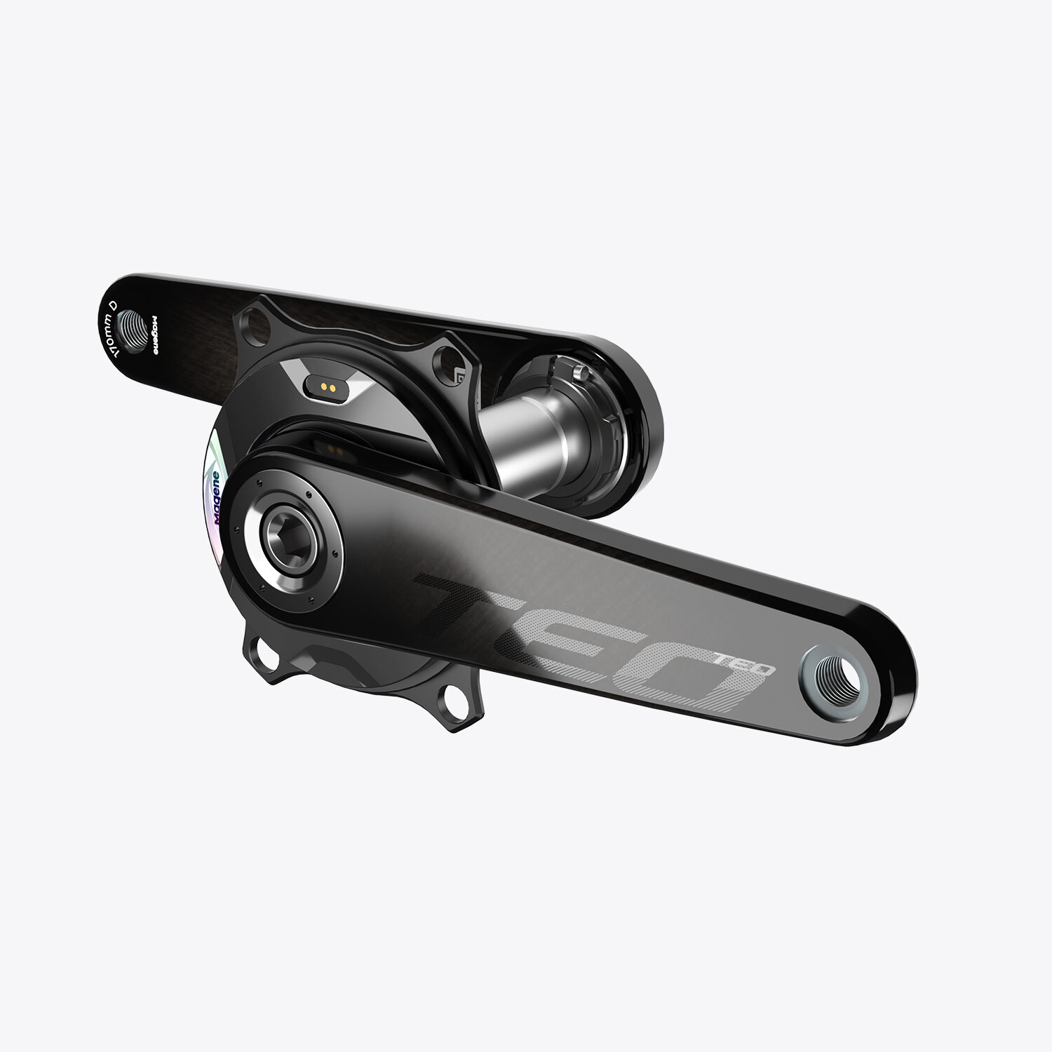 MageneからカーボンクランクVer.のスパイダー型パワーメーター「TEO