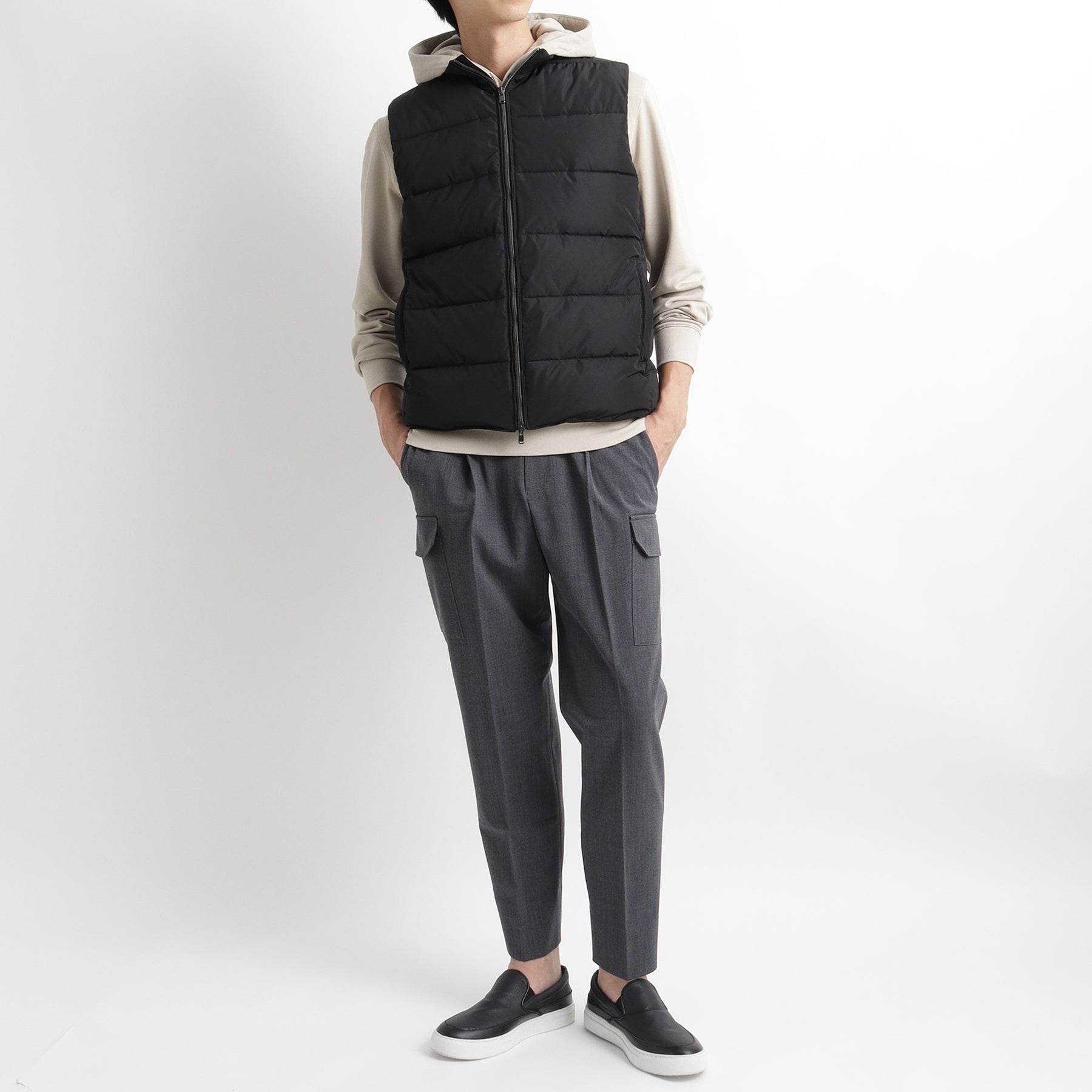 WAKE sapporo ナイロンベスト ブラック M 2026年最新】wake sapporo