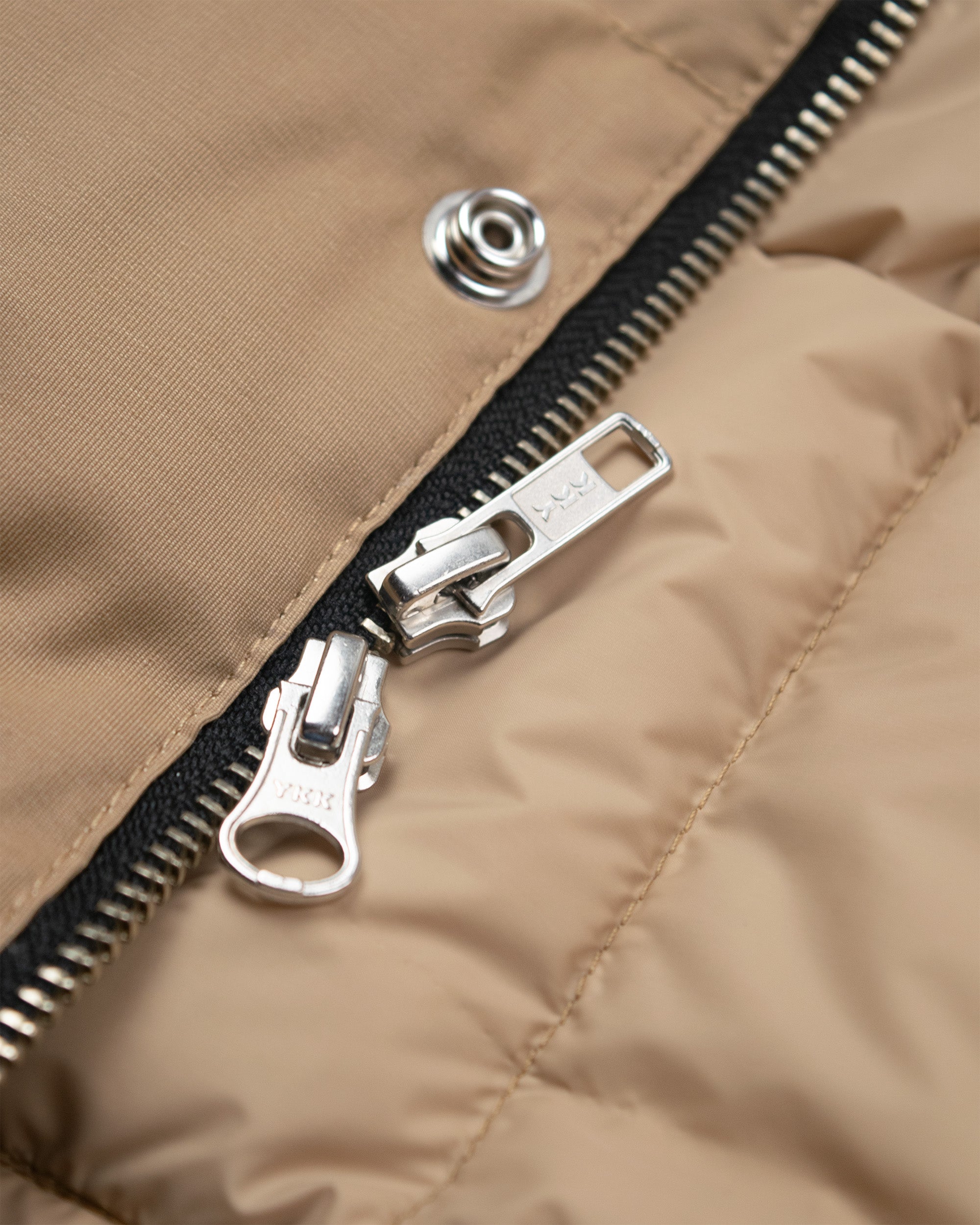 Crescent Down Works Avventura Down Parka | 60/40 Nylon Cotton | Tan