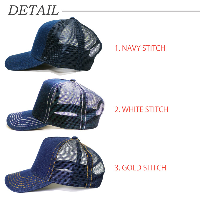 OTTO デニム メッシュキャップ Denim Mesh Cap - CRIMINAL クリミナル
