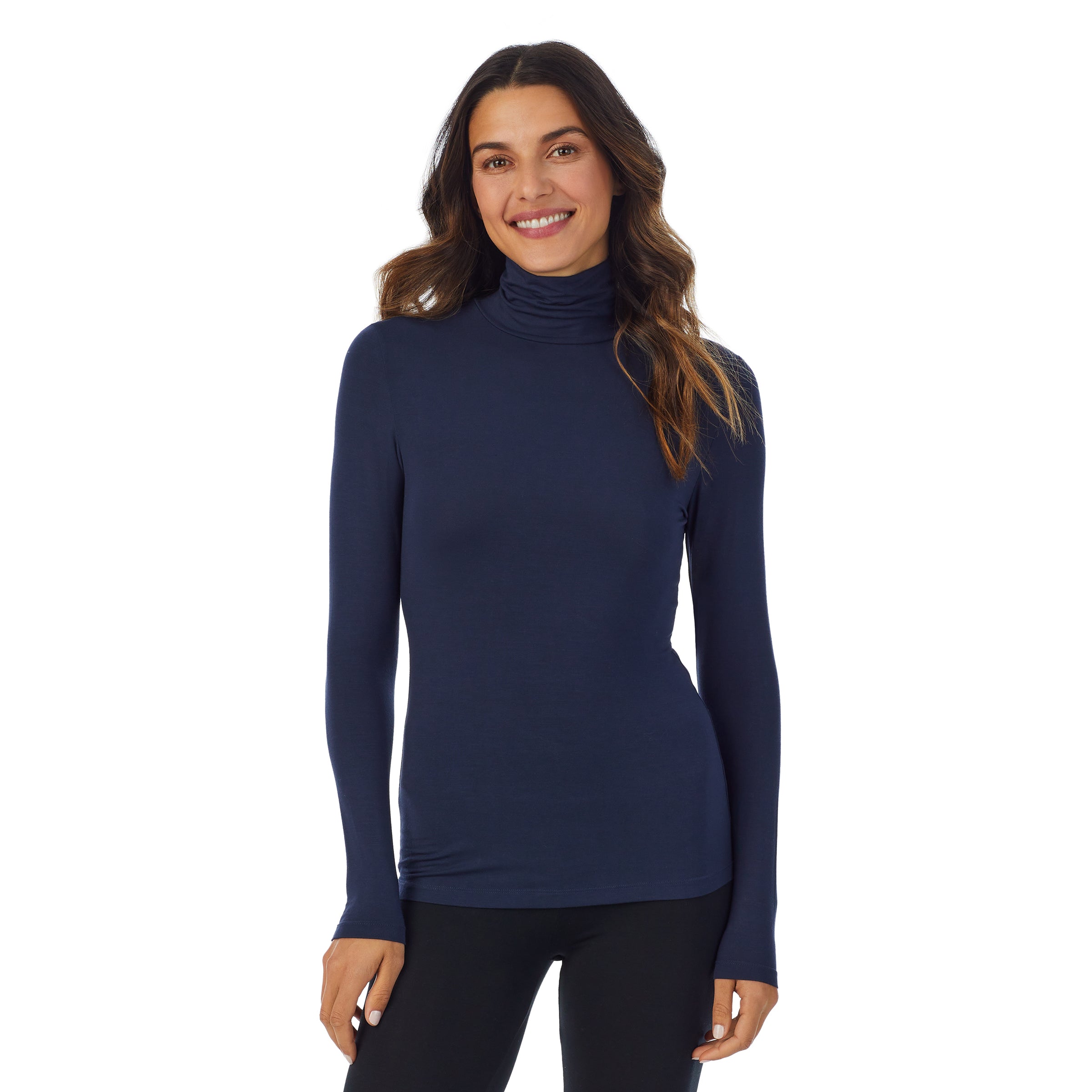 Softwear With Stretch Long Sleeve Turtleneck – Cuddl Duds