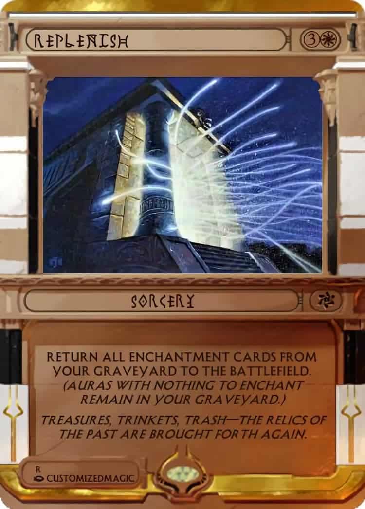 補充/Replenish mtg 英語版 1枚 ウルザズ・デスティニー 補充