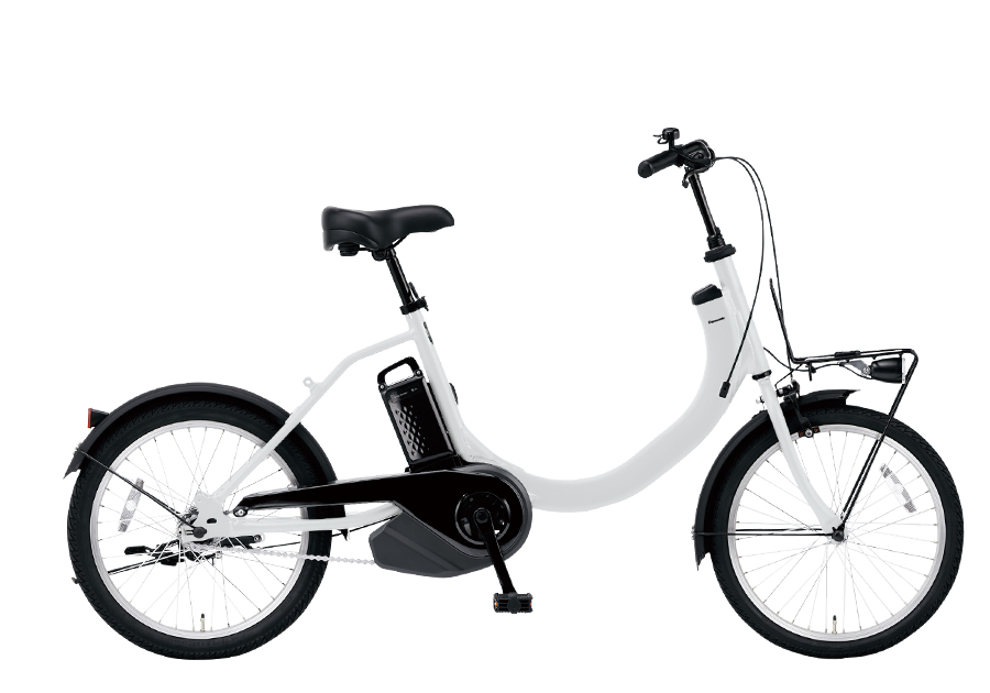 ジャンク品】パナソニック製 ホワイト 電動アシスト自転車 スポーツ