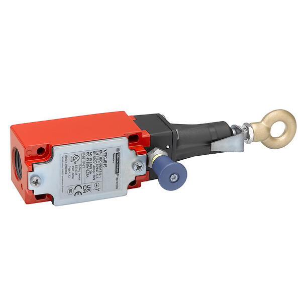 XY2CJS19H29 - Latching emergency stop rope pull switch
