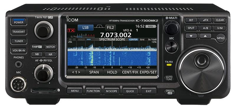 アイコム、アマチュア無線機「IC-7300MK2」発売 高性能・小型化で機能