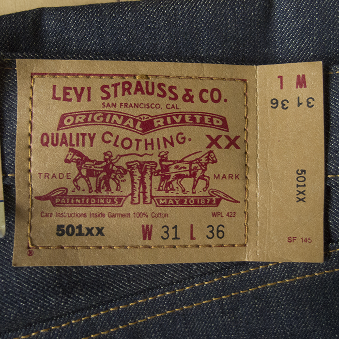 Levi's 501-01 フィリピン製 コーンミルズ XX17デニム　W36 Levi's 501-01 フィリピン製 コーンミルズ XX17デニム W36 - メルカリ