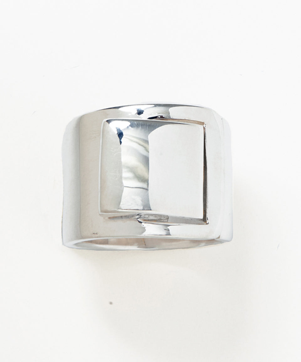blanc iris/ブランイリス fold ring(SV) | リング | シルバー | ディア