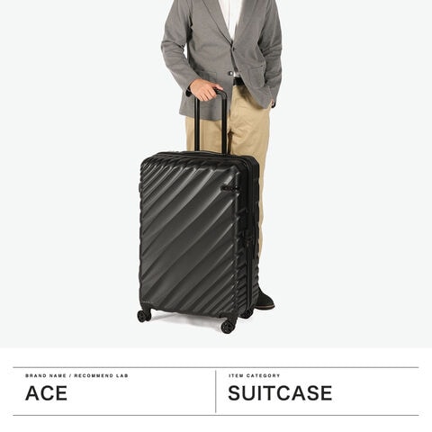 dショッピング |エース スーツケース Lサイズ 大容量 ACE 拡張