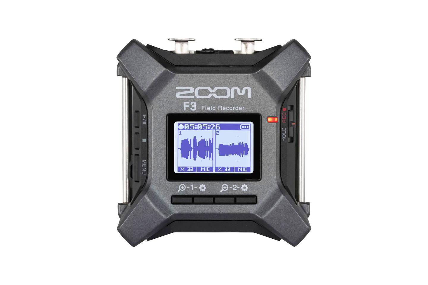 ZOOM F3(2chポータブルレコーダー)32bit｜撮影機材レンタルからEDIT