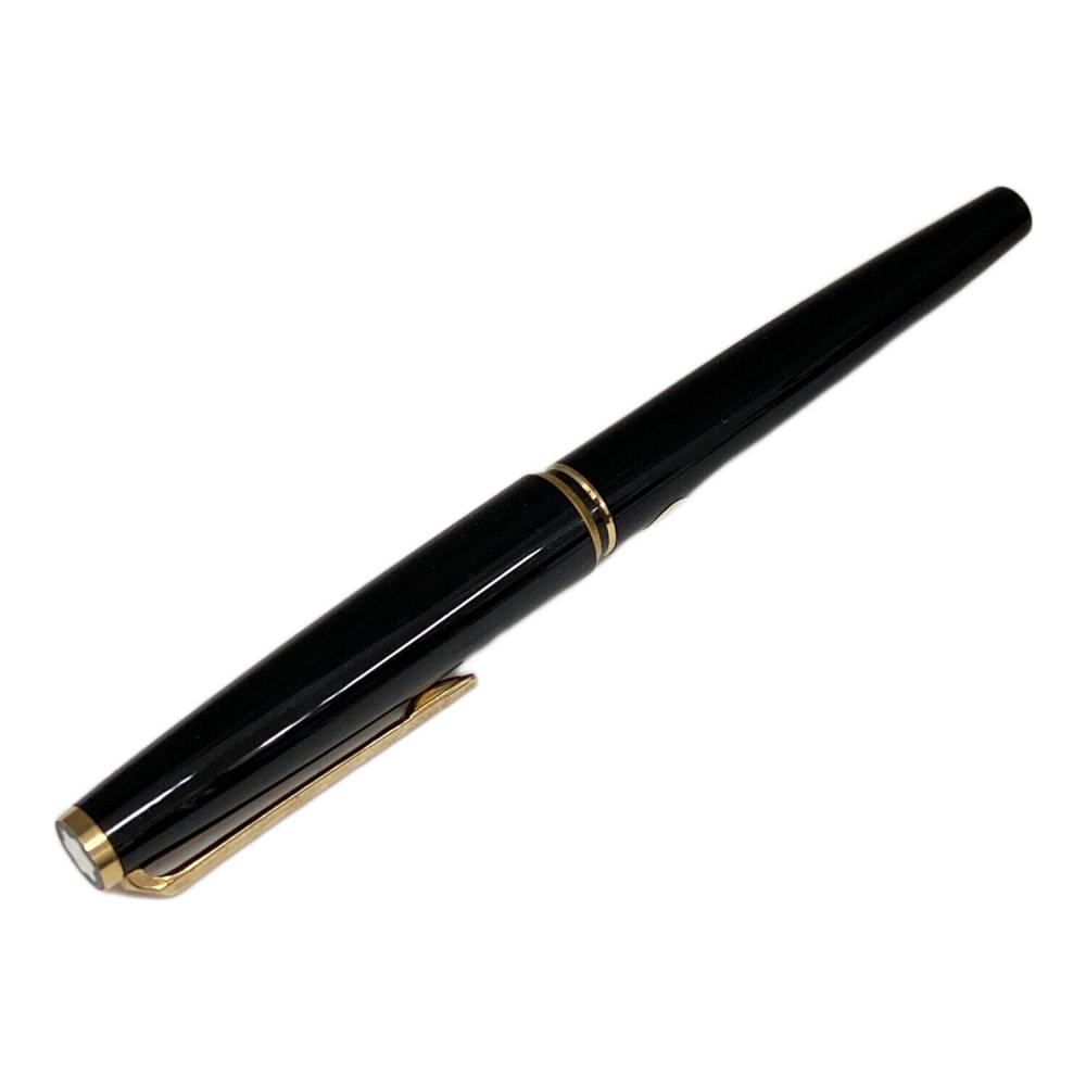 MONTBLANC (モンブラン) 万年筆 ブラック×ゴールド 585刻印