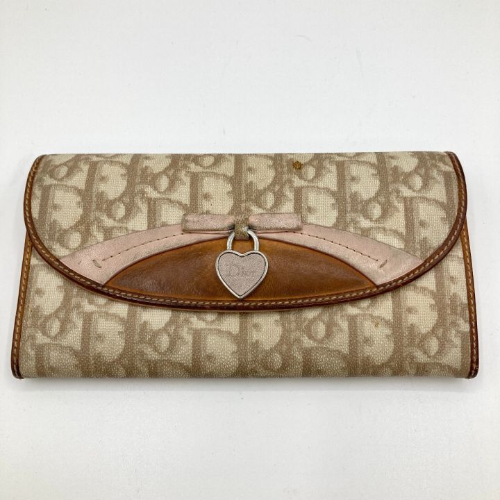 Christian Dior クリスチャンディオール 長財布 トロッター ハート