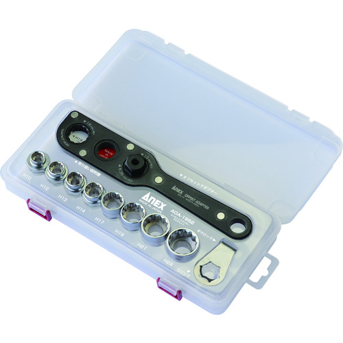 アネックス オフセットアダプター ソケットセット AOA-19S2